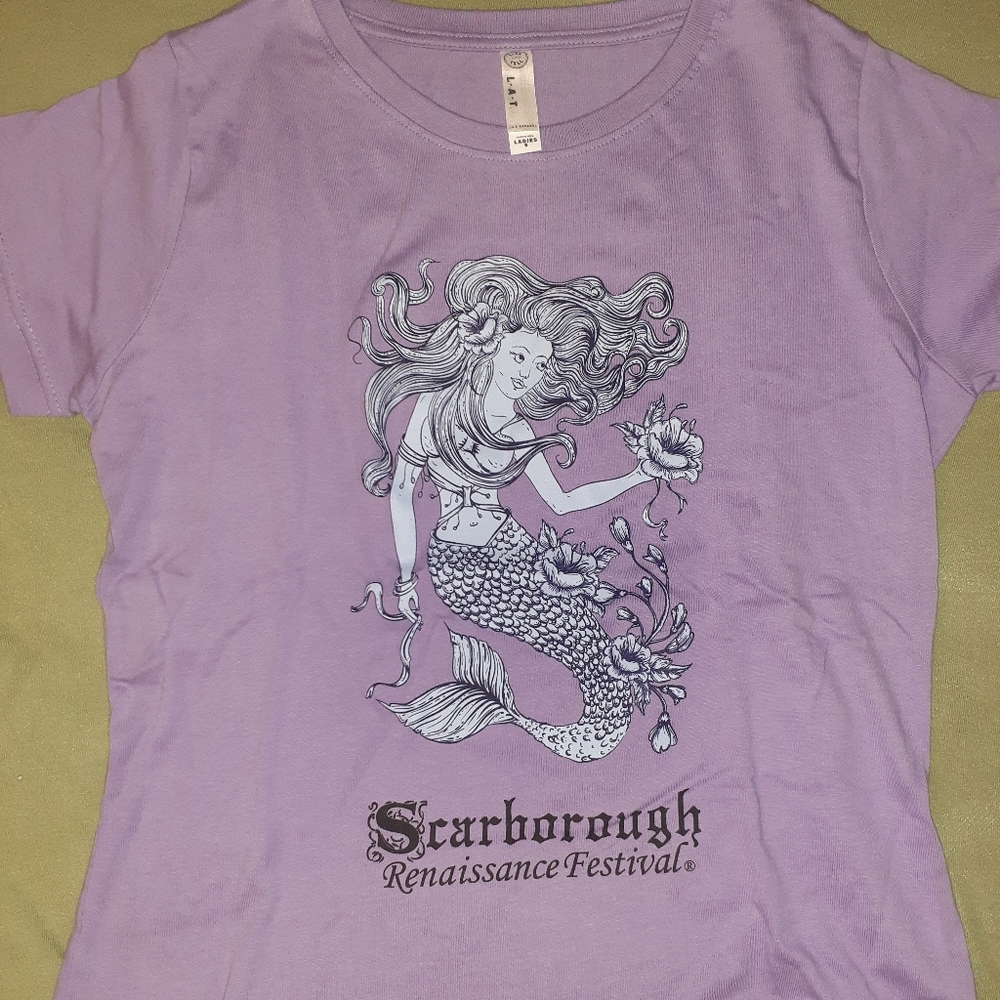 Renaissance Fair mermaid tee